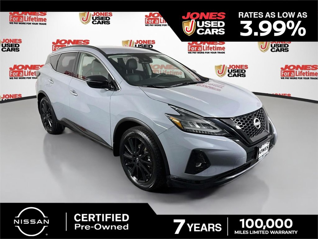 Certified 2023 Nissan Murano SV w/ SV Midnight Edition Package AWD/4WD image 1