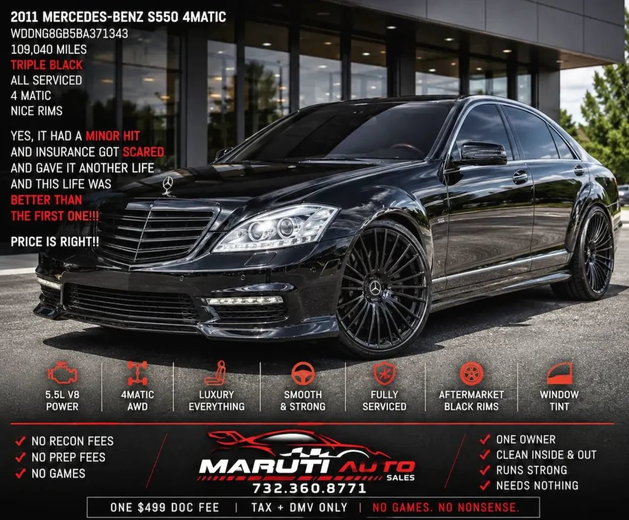 Used 2011 Mercedes-Benz S 550 4MATIC image 40