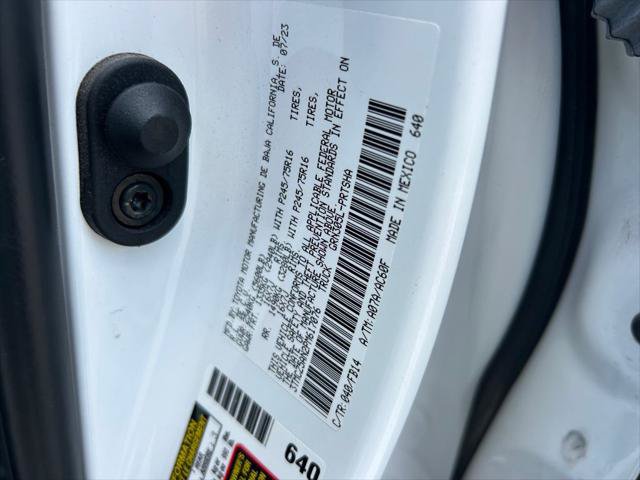Certified 2023 Toyota Tacoma SR AWD/4WD image 10