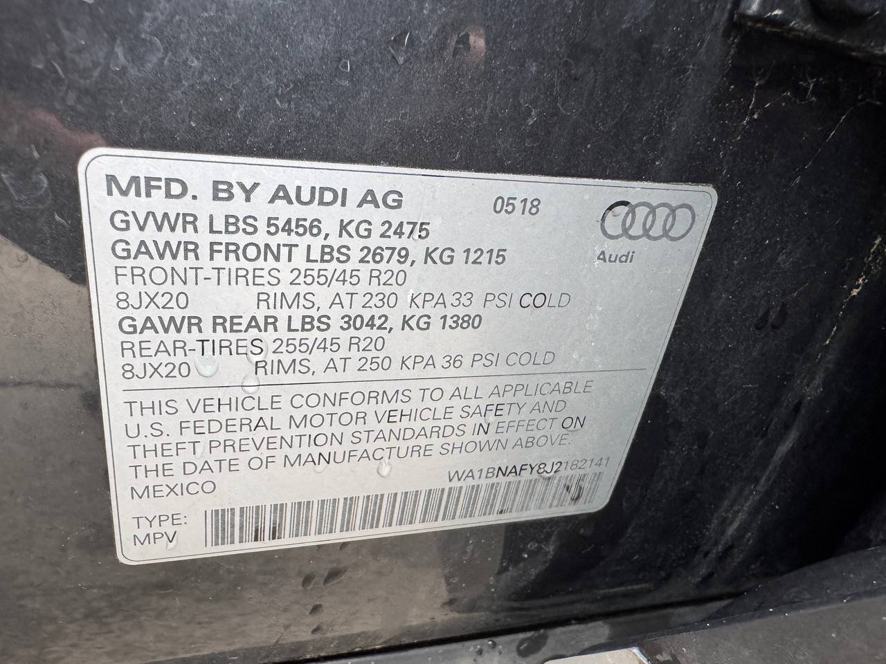 Used 2018 Audi Q5 2.0T Premium Plus w/ Premium Plus Package AWD/4WD image 33