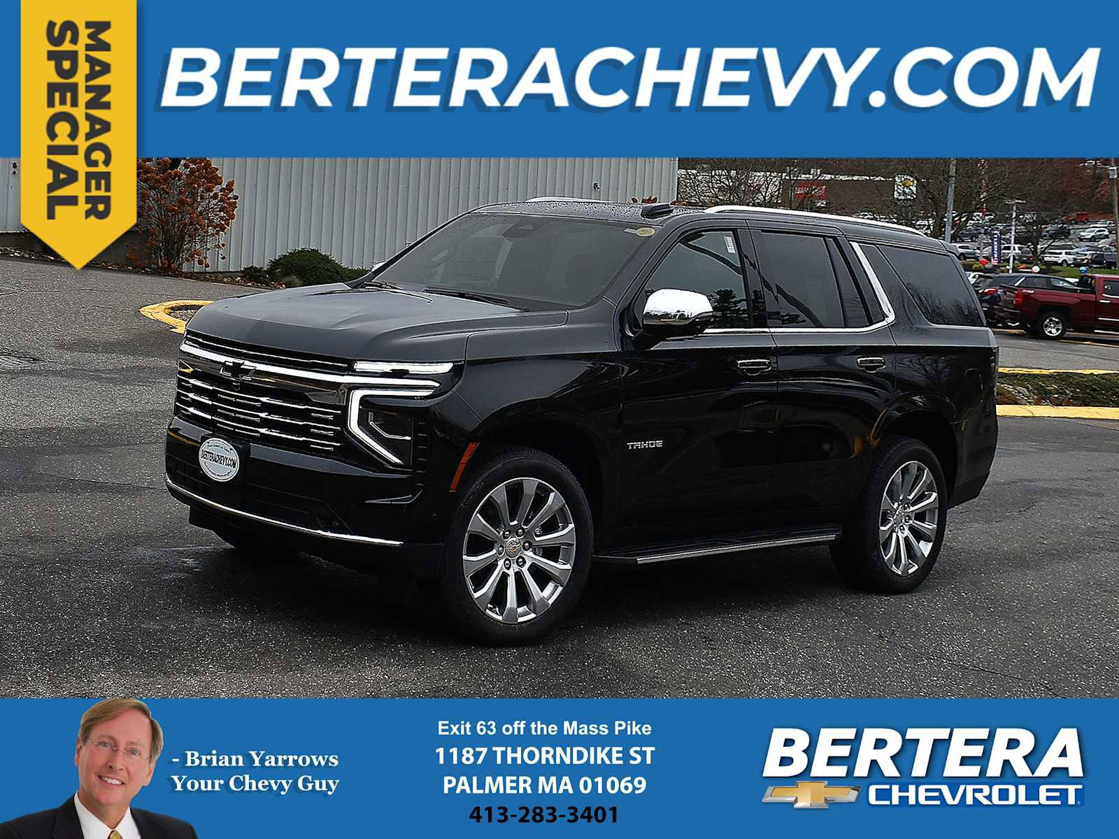 New 2025 Chevrolet Tahoe Premier w/ Sun And Tow Package