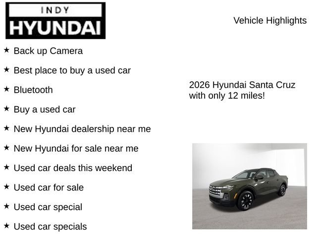 New 2026 Hyundai Santa Cruz SEL AWD/4WD image 8