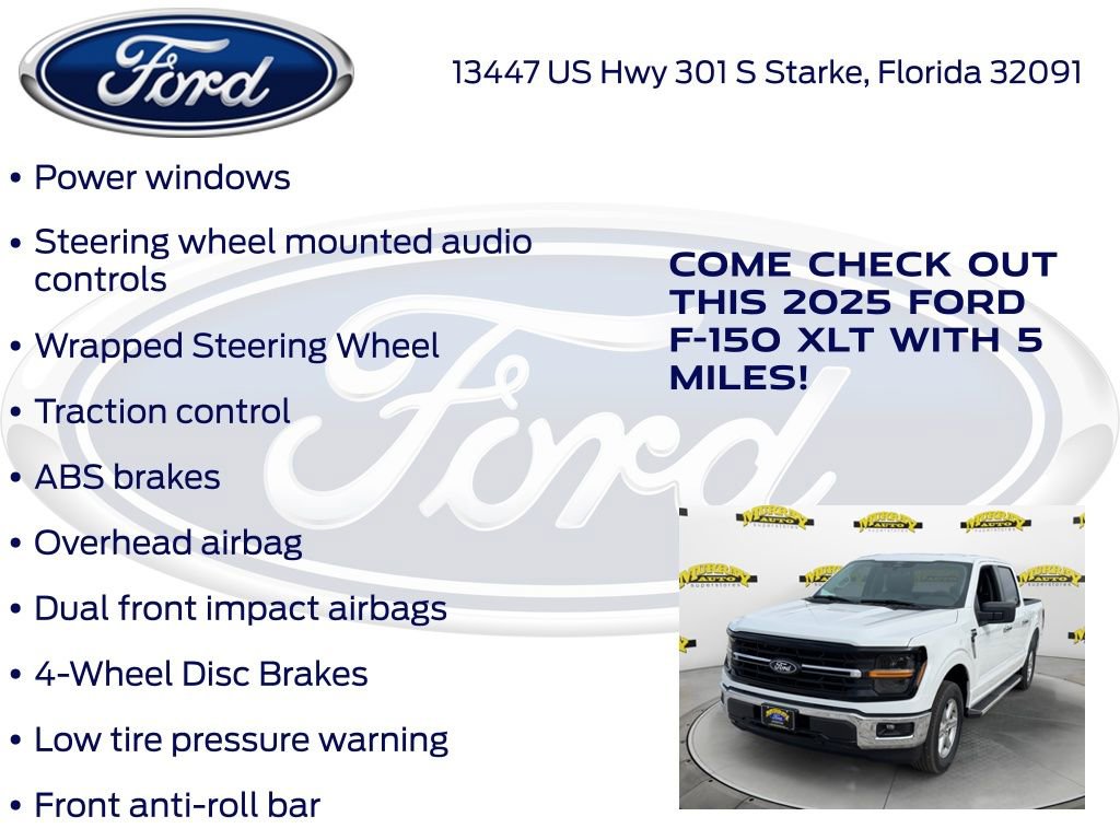 New 2025 Ford F150 XLT w/ Equipment Group 301A Standard image 25