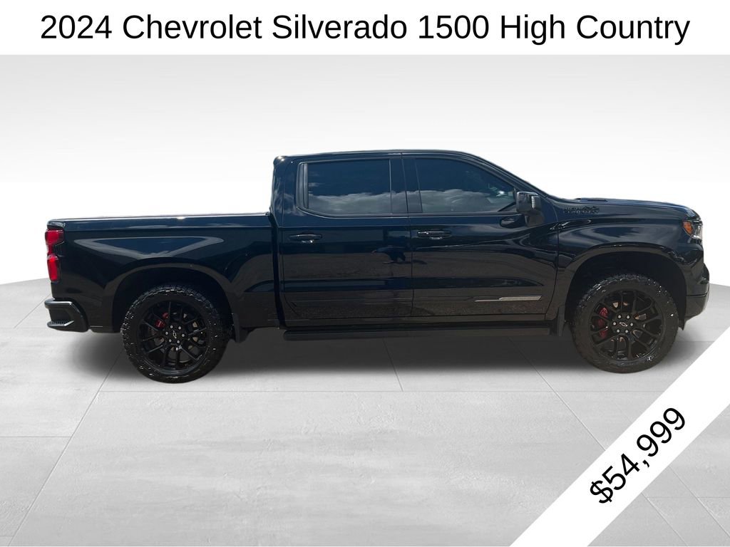 Used 2024 Chevrolet Silverado 1500 High Country w/ Midnight Edition AWD/4WD image 2