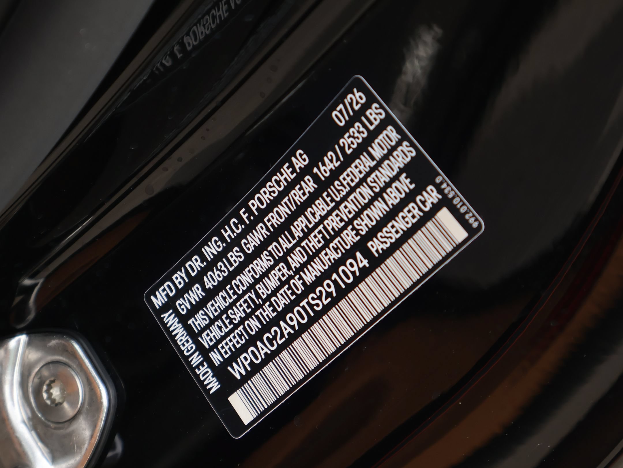 Certified 2026 Porsche 911 GT3 RWD image 33