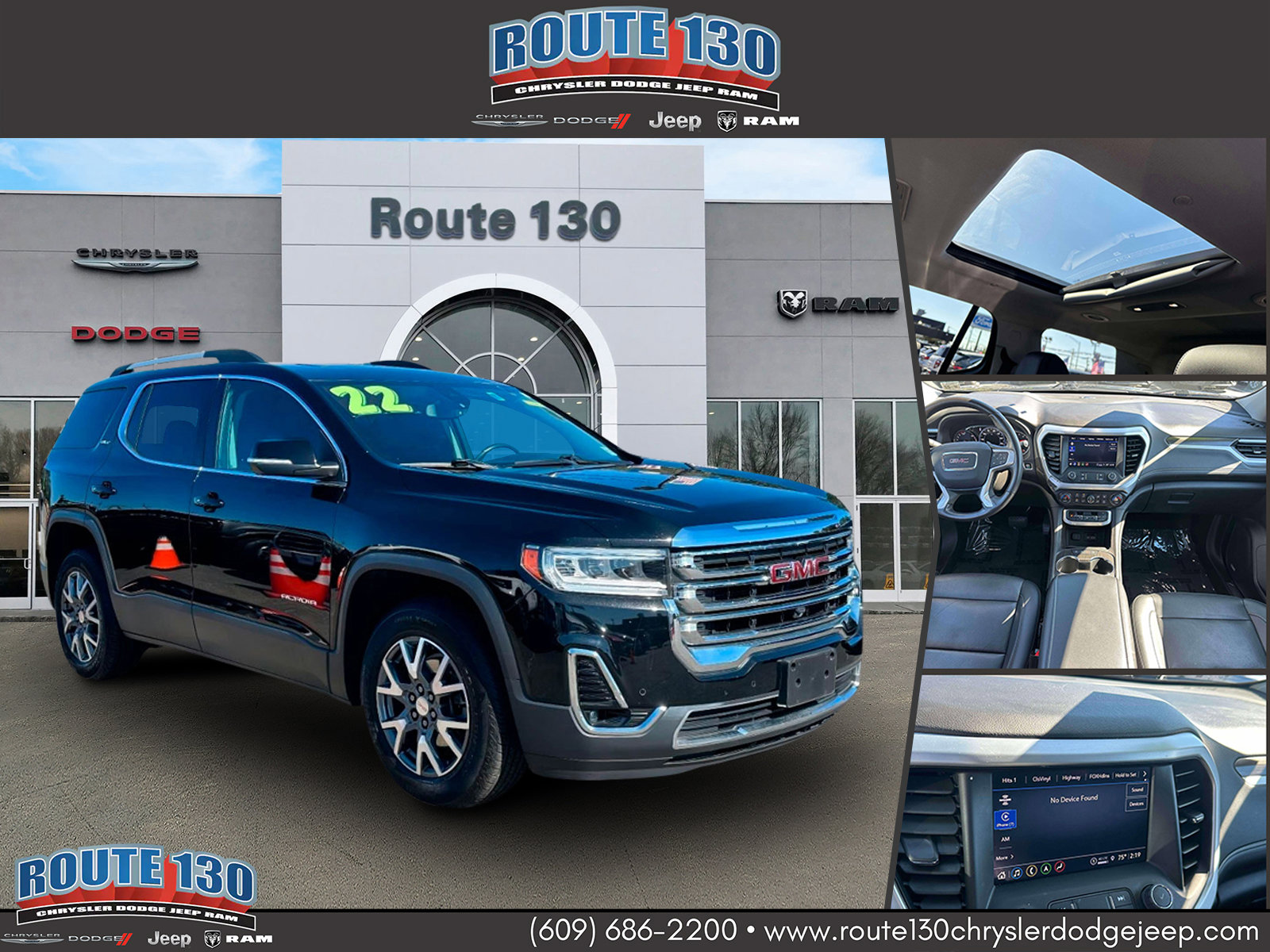 Used 2022 GMC Acadia SLT w/ Technology Package image 1