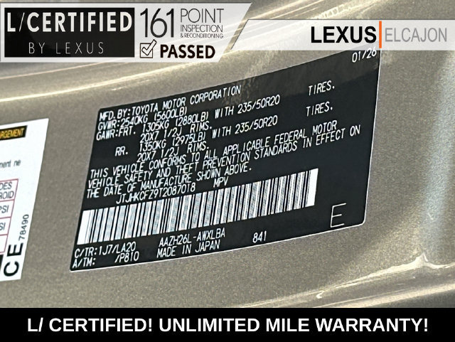 Certified 2026 Lexus NX 450h+ AWD w/ Accessory Package (Z2) image 36