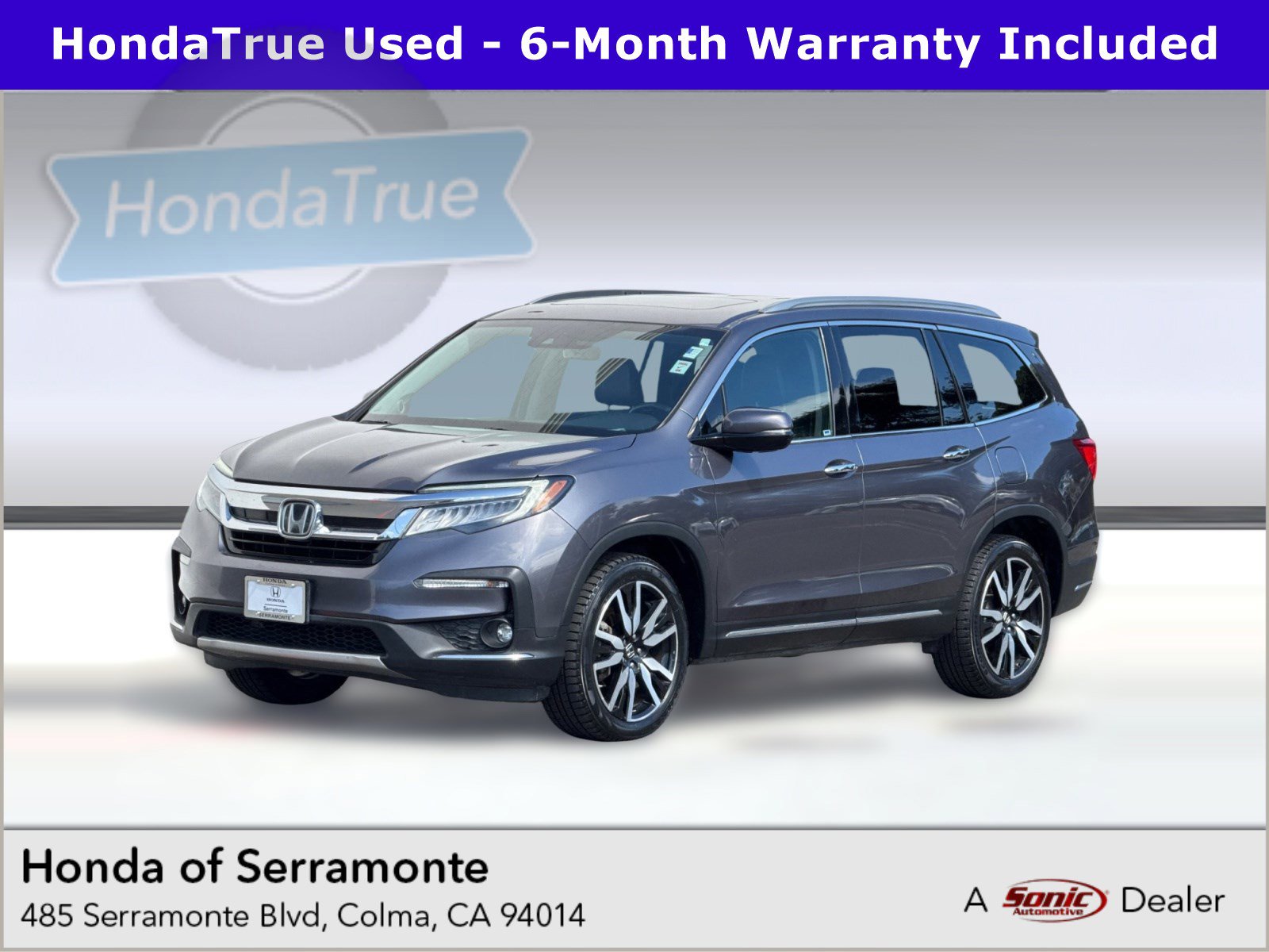 Certified 2020 Honda Pilot Touring
