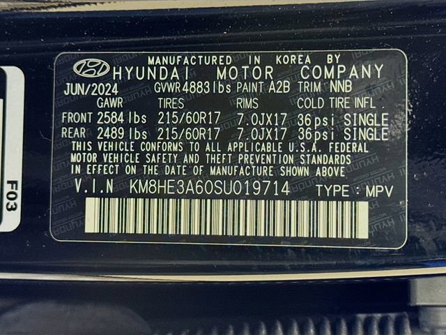Certified 2025 Hyundai Kona Limited FWD image 50