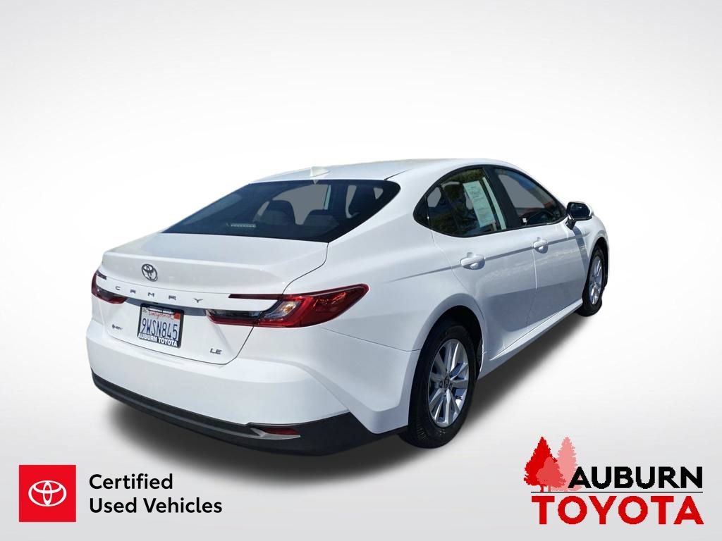 Certified 2026 Toyota Camry LE FWD image 8
