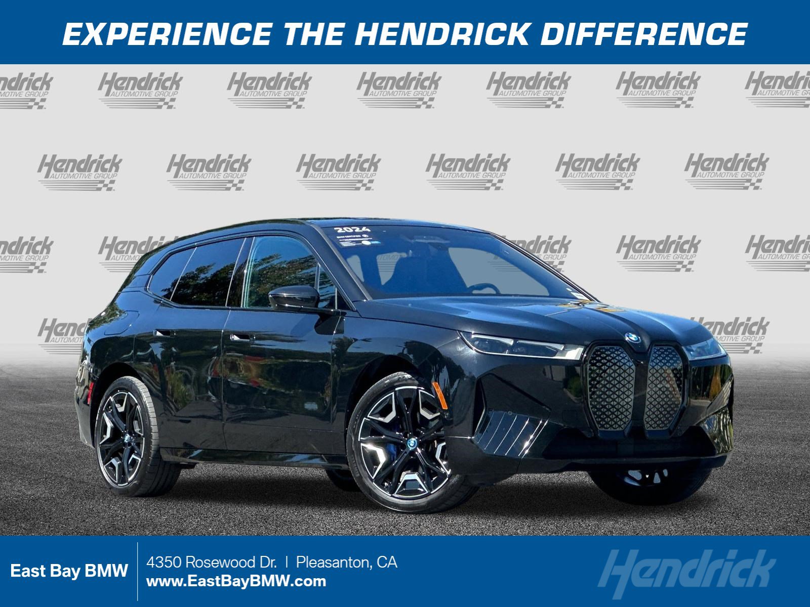 Certified 2024 BMW iX xDrive50 w/ Sport Package AWD/4WD image 1