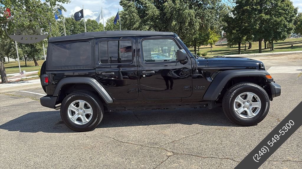 Used 2022 Jeep Wrangler Unlimited Sport image 2