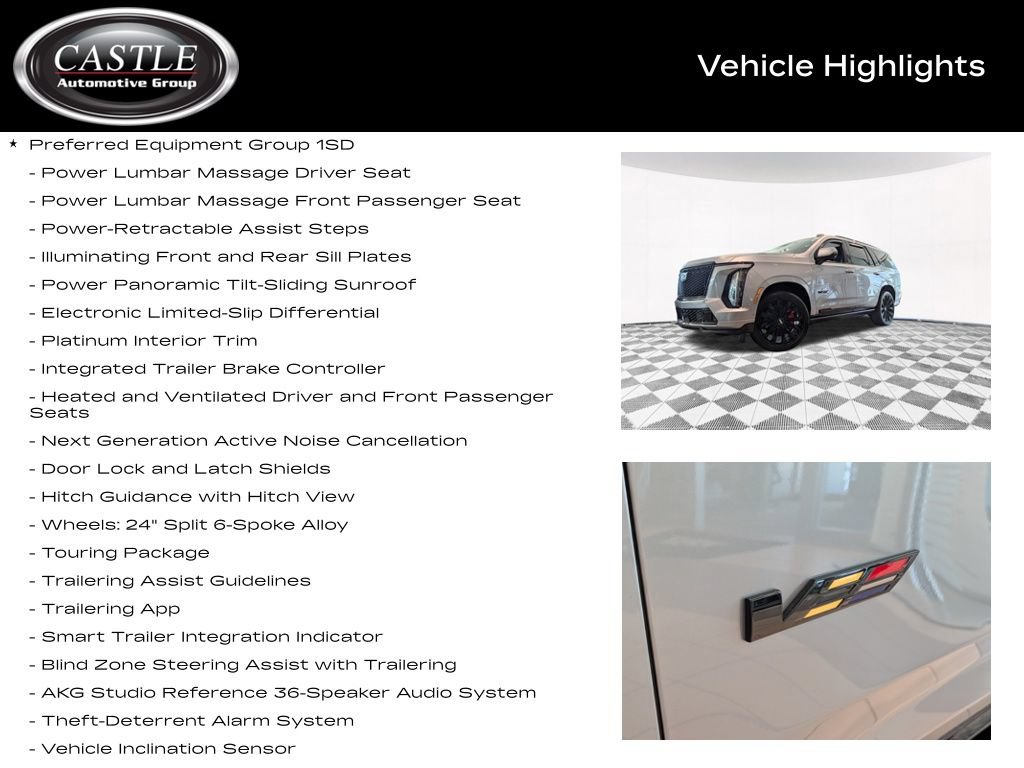 Certified 2025 Cadillac Escalade V AWD/4WD image 4