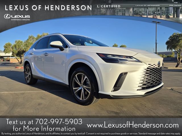 Certified 2024 Lexus RX 350 FWD w/ Technology Package