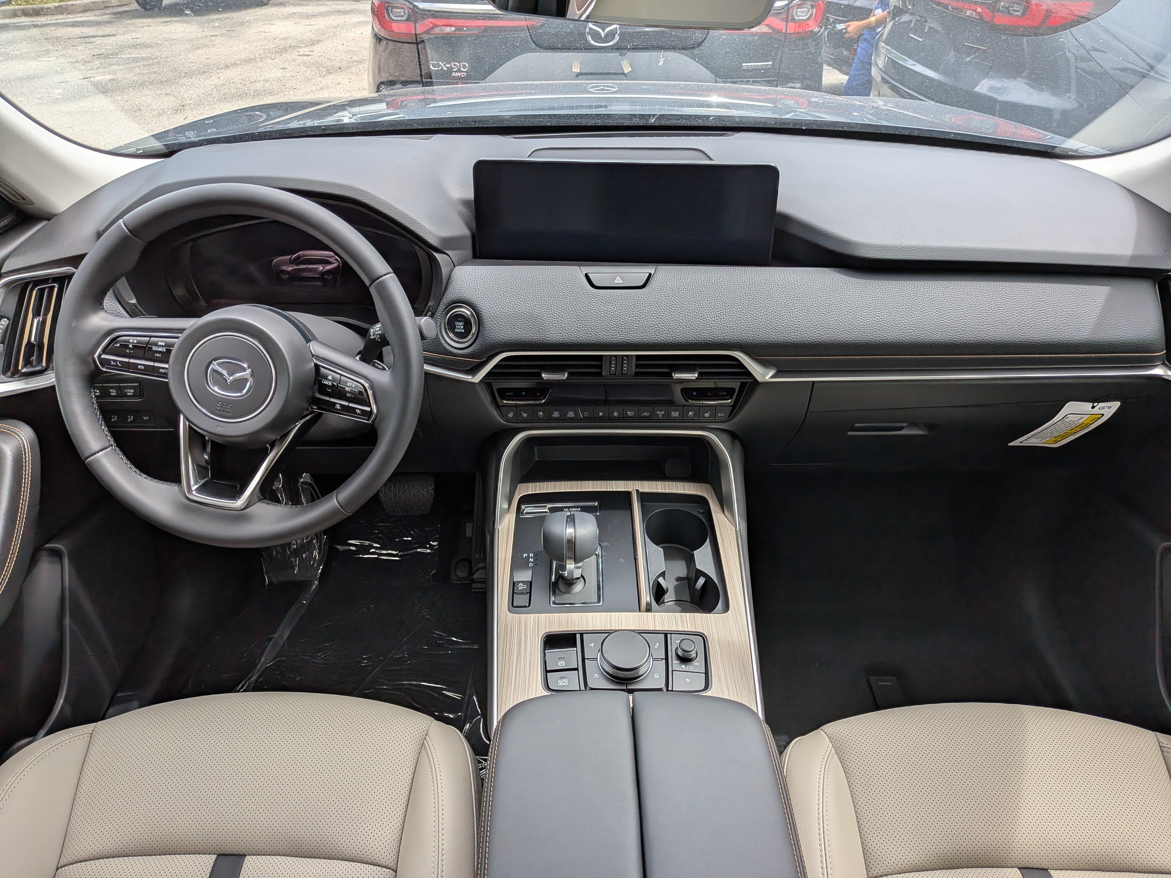 New 2026 MAZDA CX-90 3.3 Turbo w/ Premium Sport Pkg AWD/4WD image 19