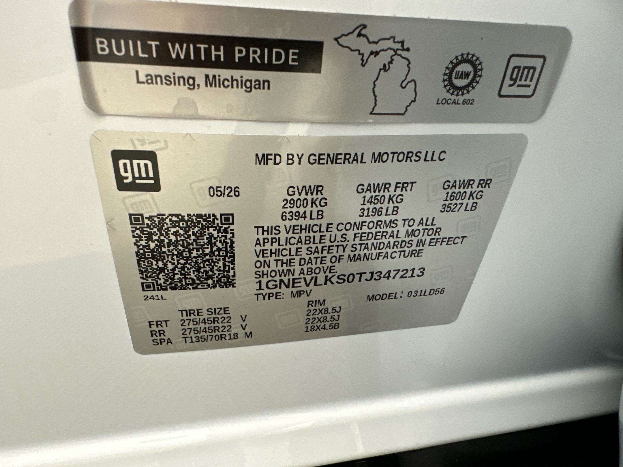 Certified 2026 Chevrolet Traverse RS AWD/4WD image 29