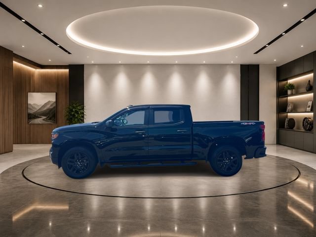 Certified 2022 Chevrolet Silverado 1500 Custom w/ LPO, Dark Essentials Package AWD/4WD image 5
