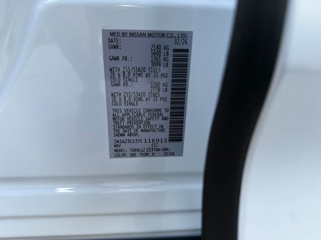 New 2026 Nissan Murano SL image 34