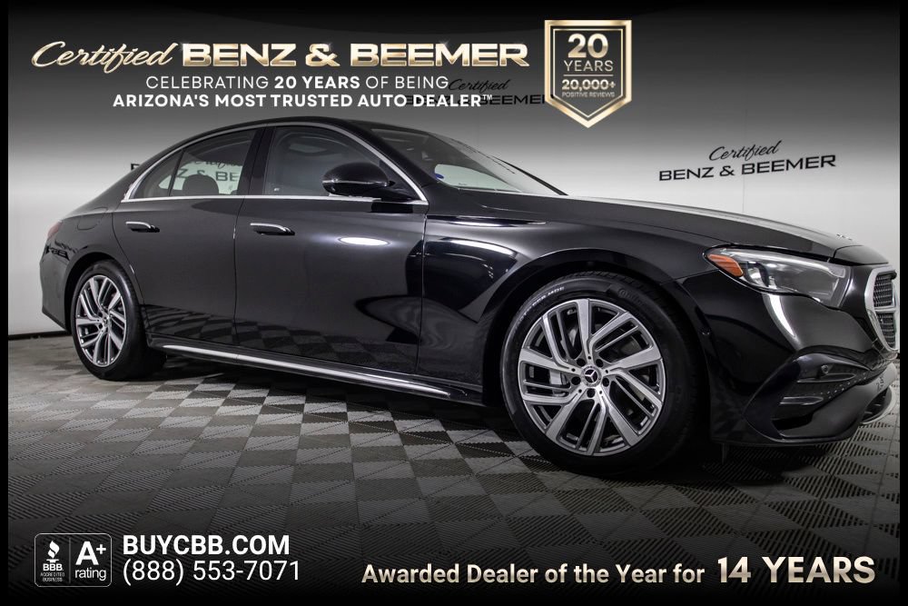Used 2025 Mercedes-Benz E 350 Sedan w/ Winter Package