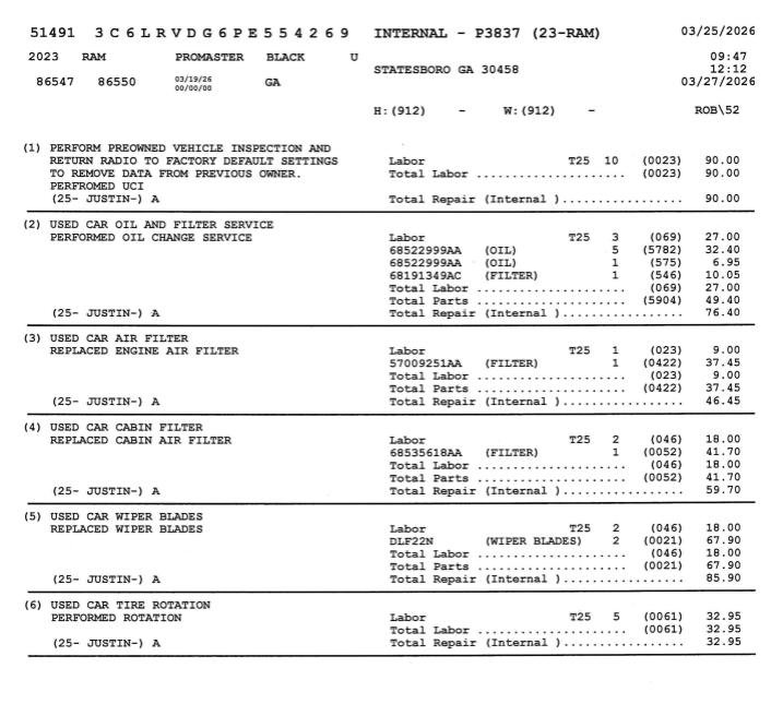 Used 2023 RAM ProMaster 2500 w/ Driver Convenience Group image 14