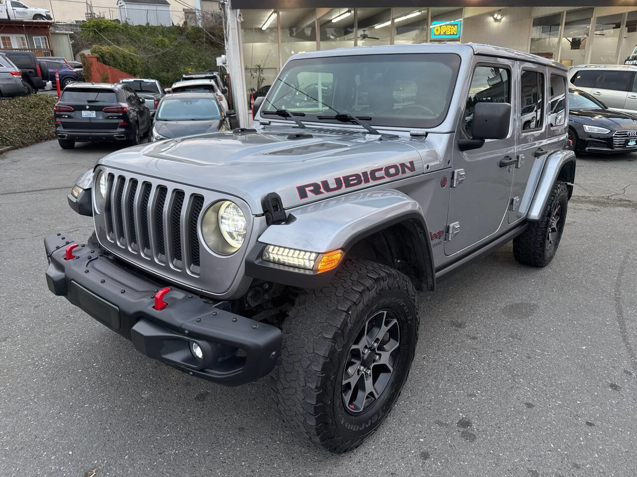 Used 2018 Jeep Wrangler Unlimited Rubicon w/ Uconnect 4C Nav & Sound Group image 1