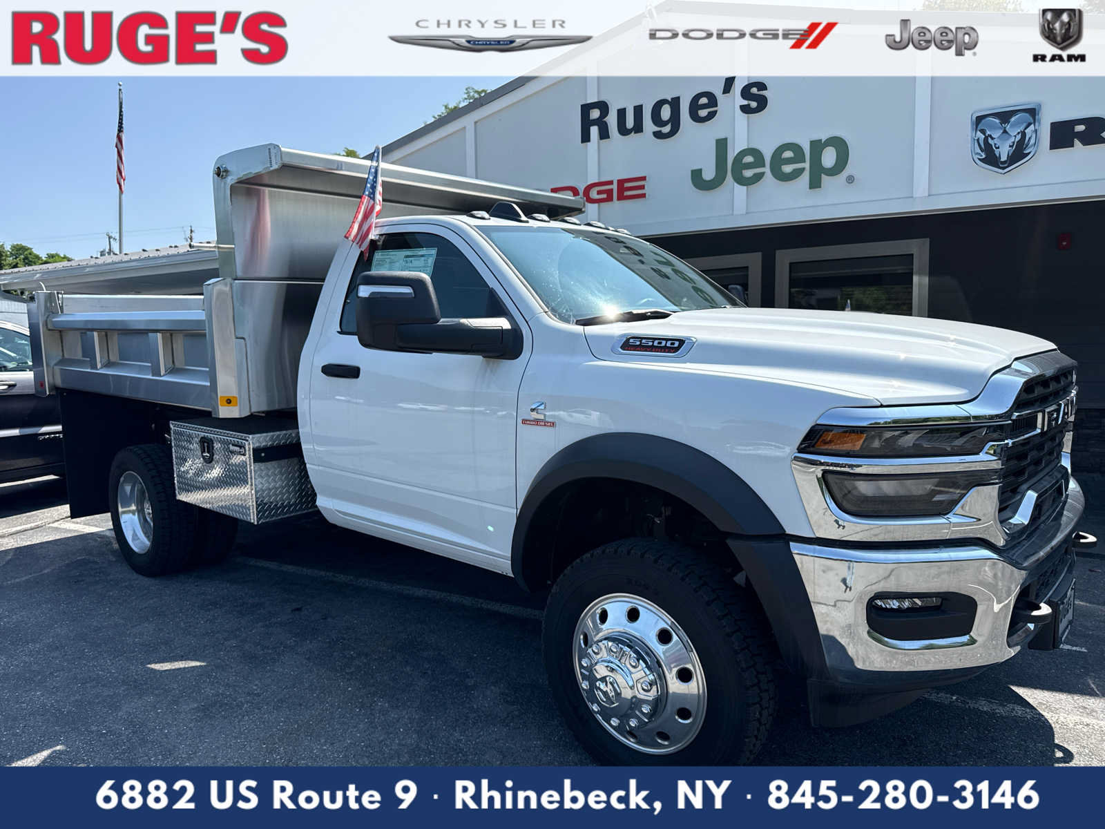 New 2026 RAM 5500 Tradesman w/ Chrome Appearance Group