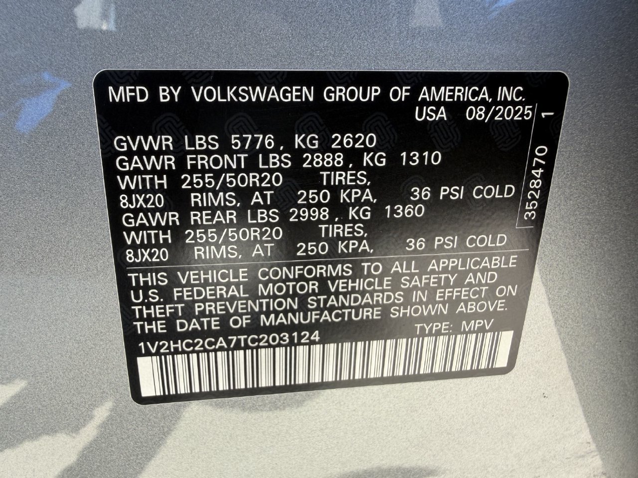 Used 2026 Volkswagen Atlas Cross Sport SE AWD/4WD image 29