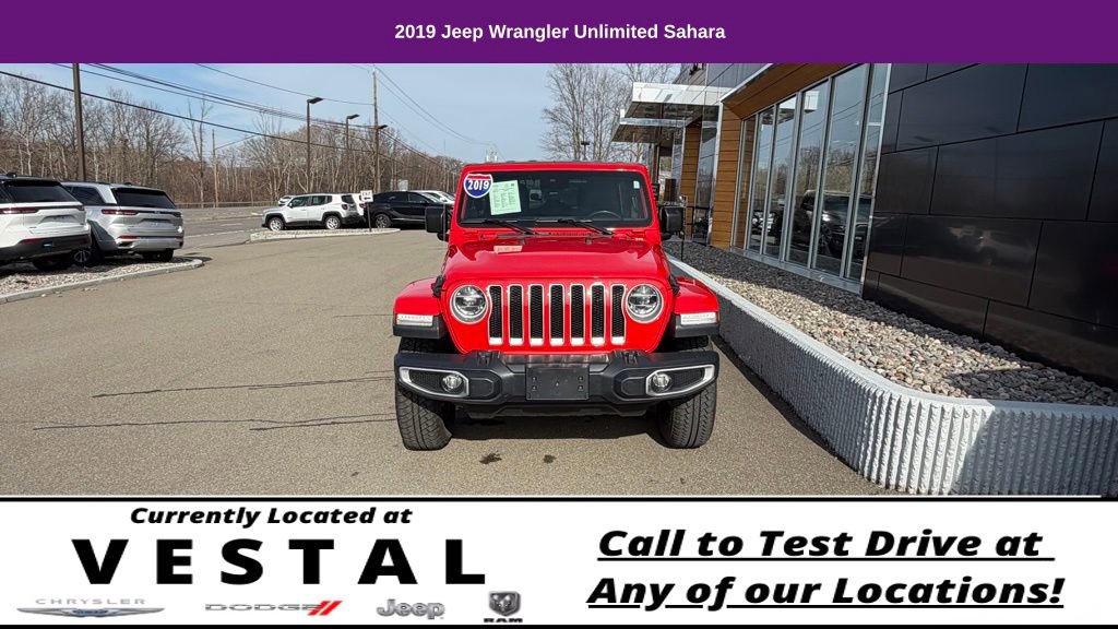 Used 2019 Jeep Wrangler Unlimited Sahara w/ Dual Top Group image 7