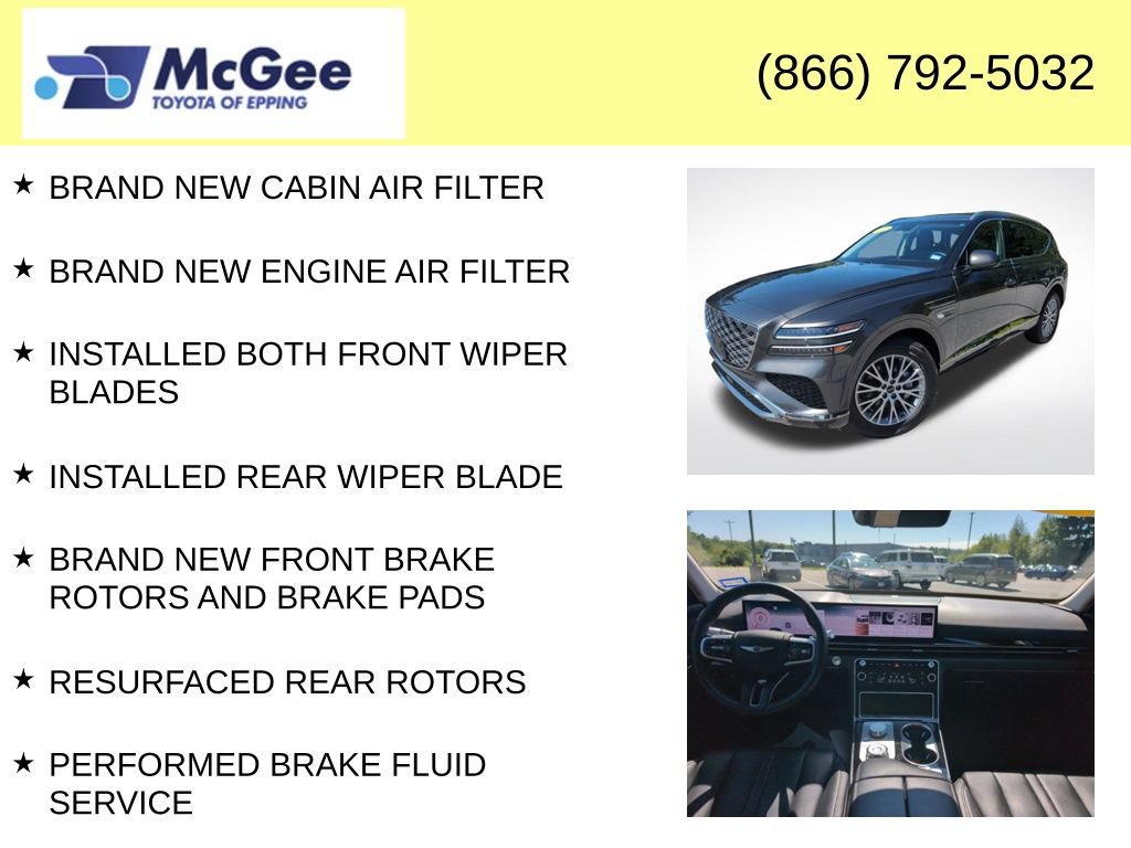 Used 2025 Genesis GV80 2.5T Standard AWD/4WD image 8