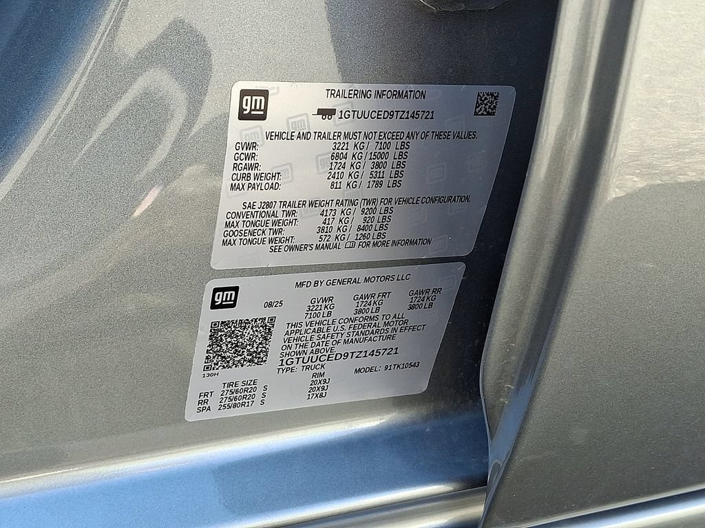 New 2026 GMC Sierra 1500 Elevation AWD/4WD image 18