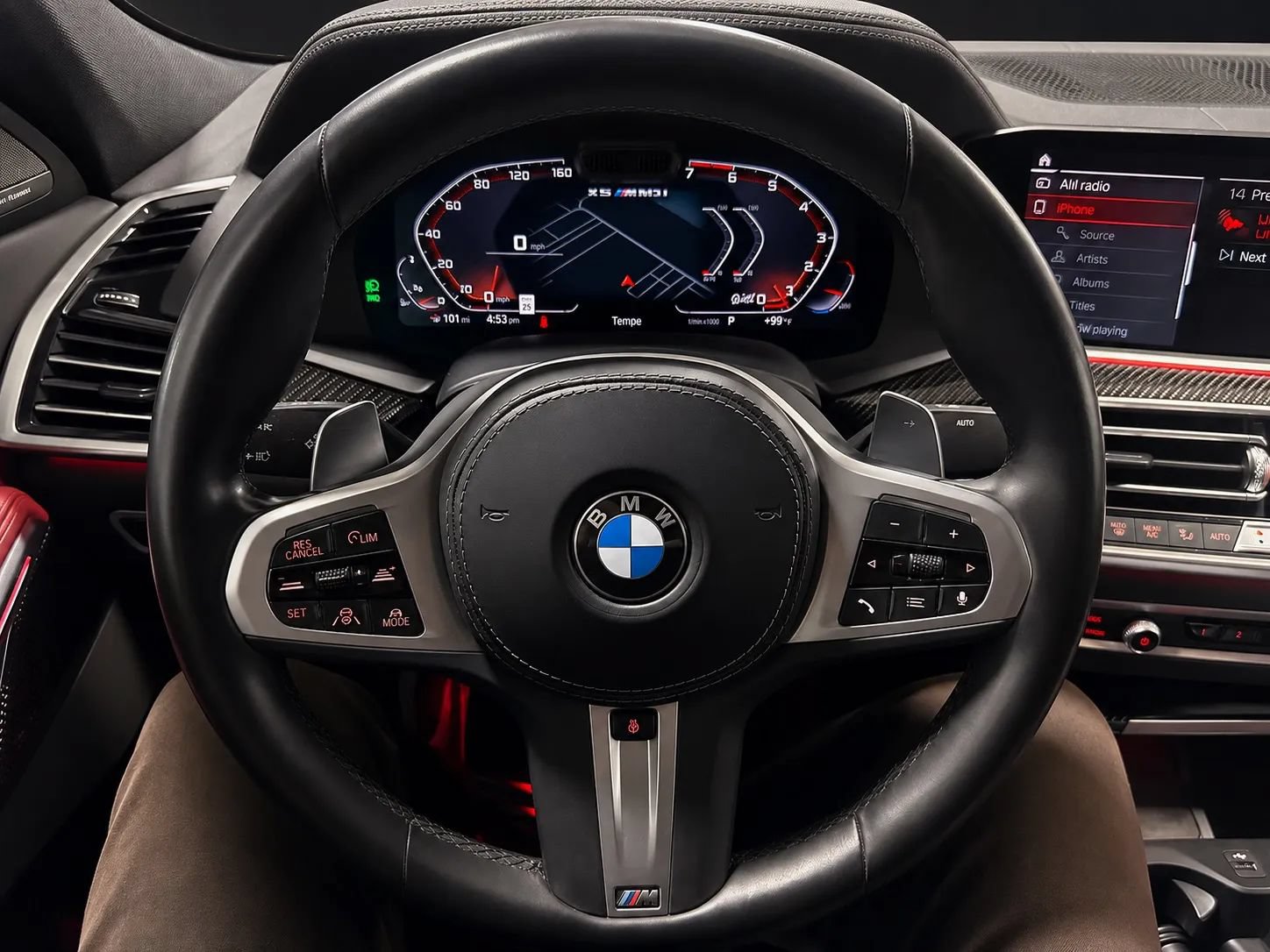Used 2022 BMW X6 M50i w/ Executive Package AWD/4WD image 29