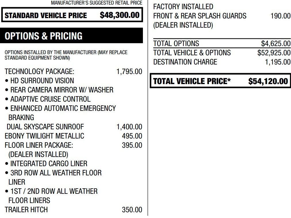 Used 2021 GMC Acadia Denali w/ Denali Technology Package AWD/4WD image 2