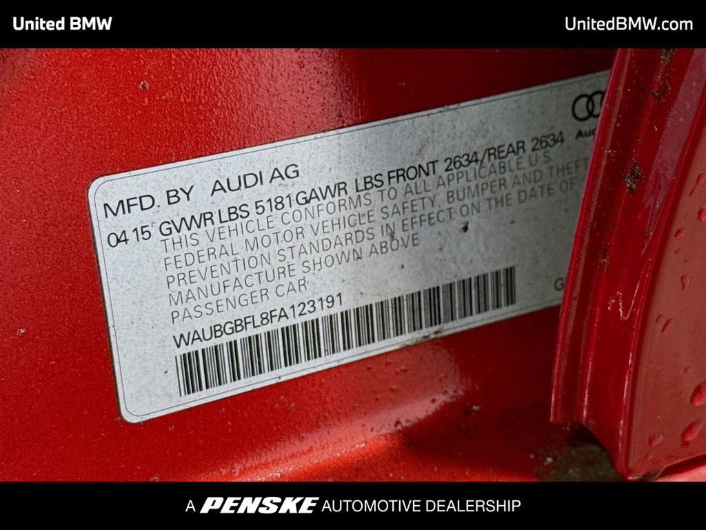 Used 2015 Audi S4 Premium Plus w/ Technology Package image 15