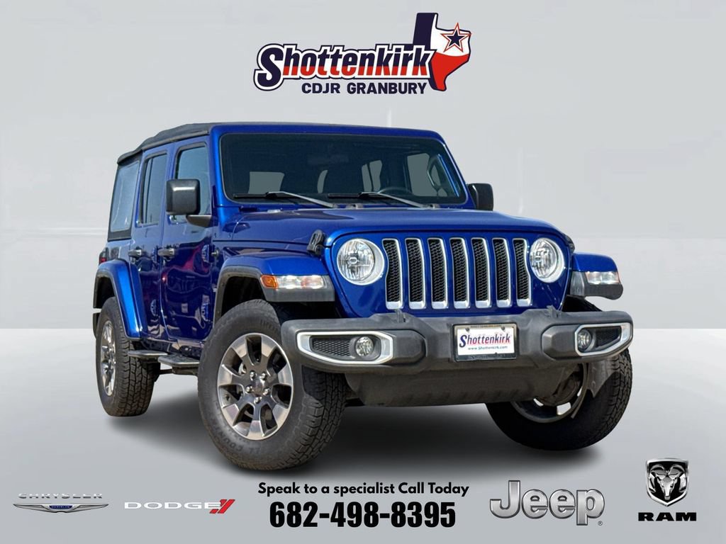 Used 2018 Jeep Wrangler Unlimited Sahara AWD/4WD image 1