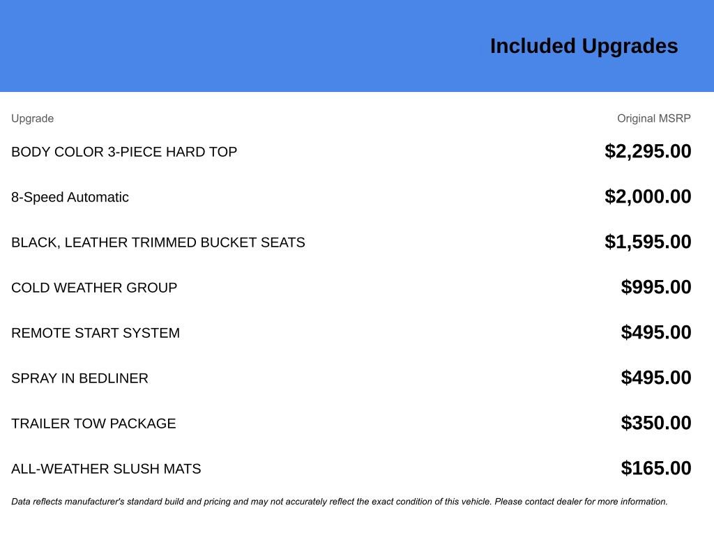 Used 2020 Jeep Gladiator Overland w/ Cold Weather Group image 7