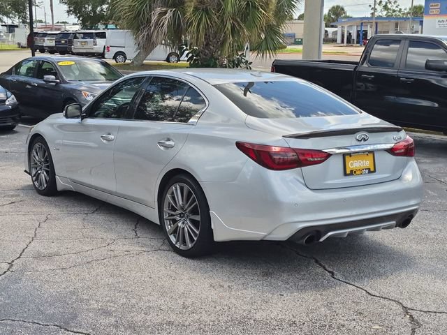 Used 2018 INFINITI Q50 Red Sport 400 w/ Proactive Package RWD image 7