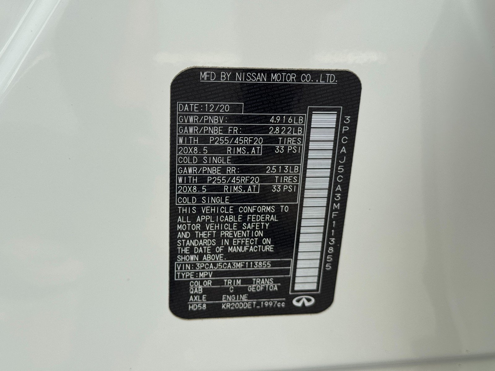 Used 2021 INFINITI QX50 Sensory FWD image 48