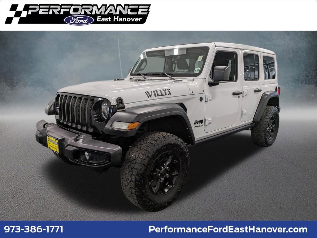 Used 2021 Jeep Wrangler Unlimited Sport image 1