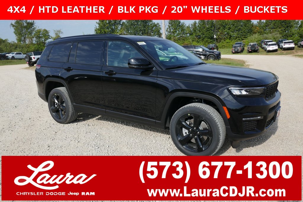 New 2025 Jeep Grand Cherokee L Limited w/ Black Appearance Package