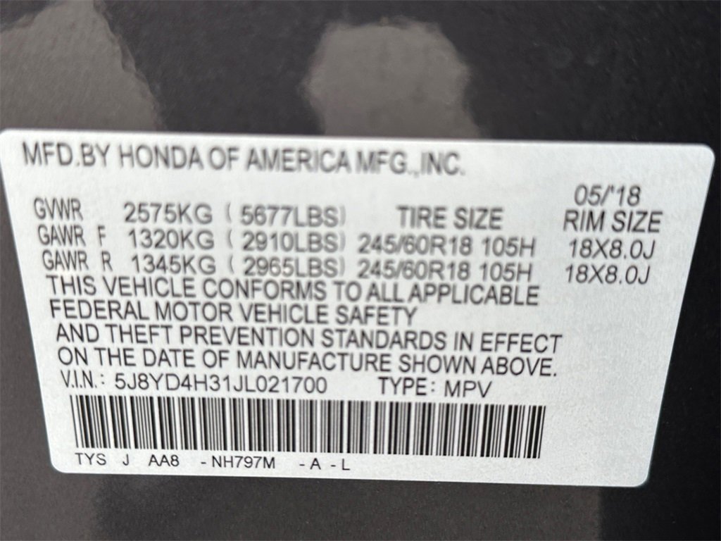 Used 2018 Acura MDX SH-AWD image 22