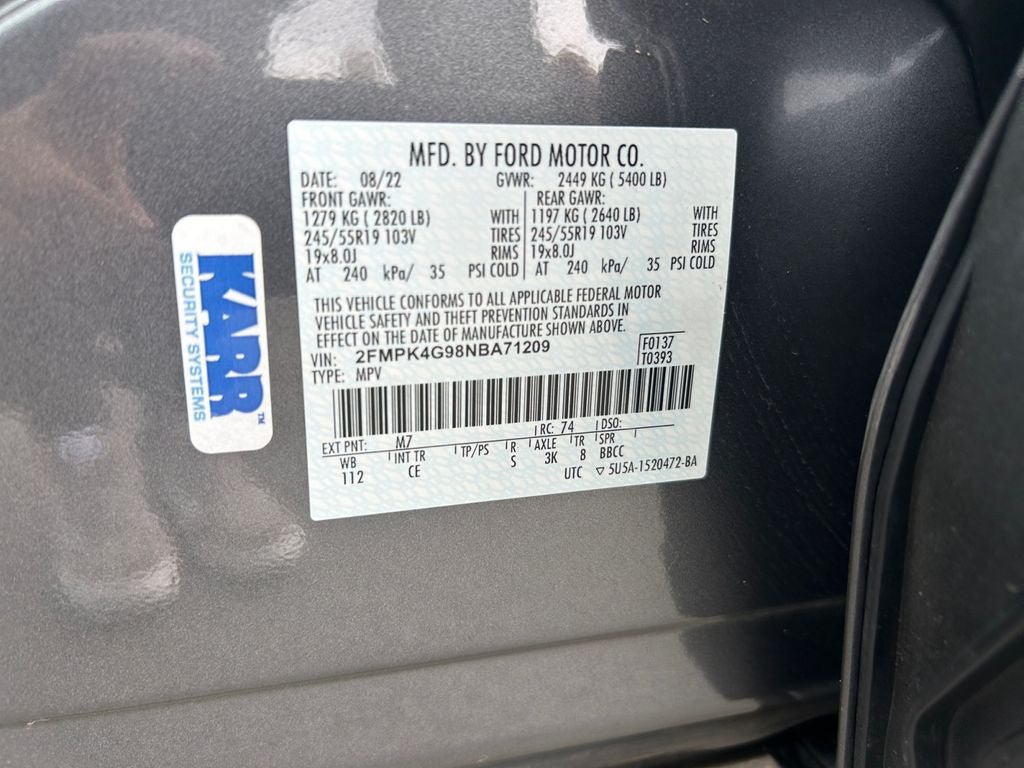 Used 2022 Ford Edge SE w/ Black Appearance Package AWD/4WD image 36
