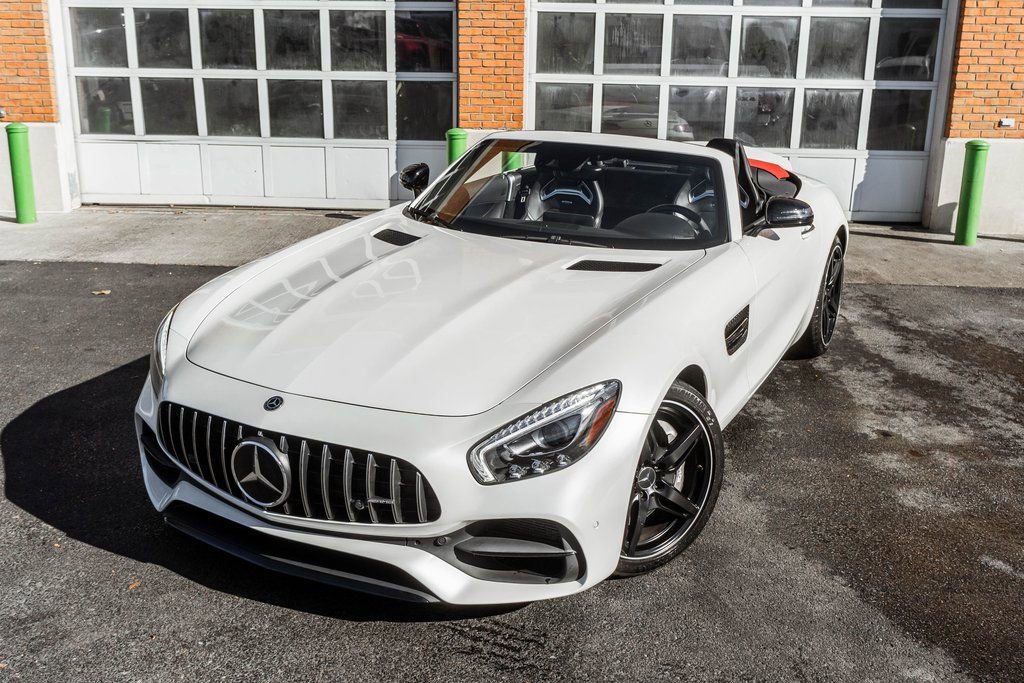 Used 2018 Mercedes-Benz AMG GT Roadster w/ Lane Tracking Package image 2