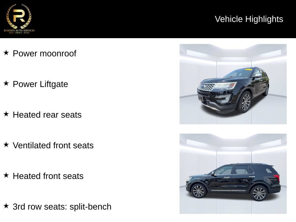 Used 2017 Ford Explorer Platinum AWD/4WD image 10