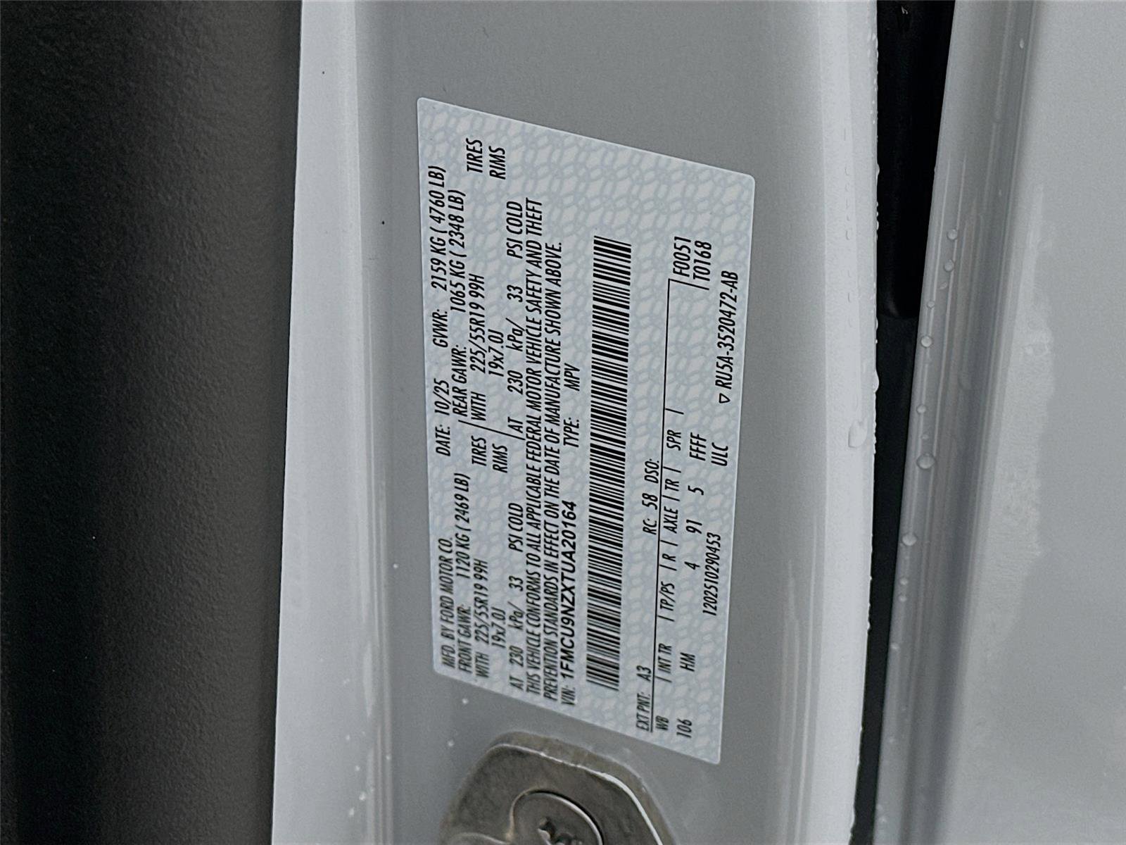 New 2026 Ford Escape ST-Line Select w/ Tech Pack #2 image 32