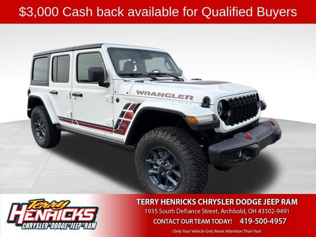 New 2026 Jeep Wrangler Unlimited Sport w/ Dual Top Group AWD/4WD image 1