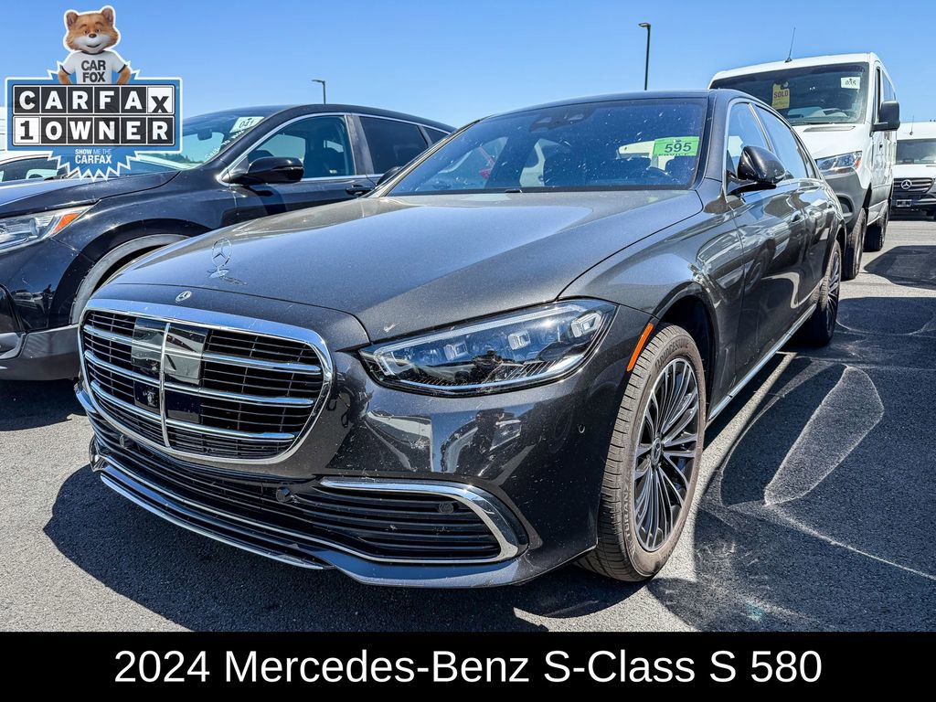 Used 2024 Mercedes-Benz S 580 4MATIC Sedan image 1