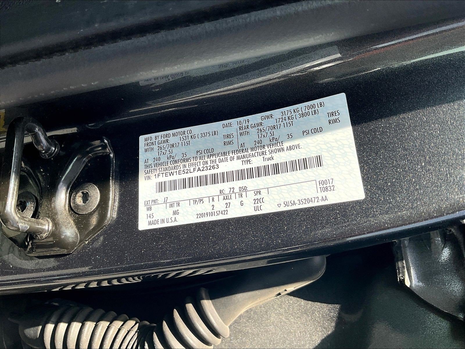 Used 2020 Ford F150 XLT w/ Equipment Group 301A Mid AWD/4WD image 20