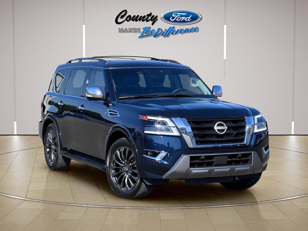 Used 2024 Nissan Armada Platinum w/ Captain's Chairs Package RWD image 1