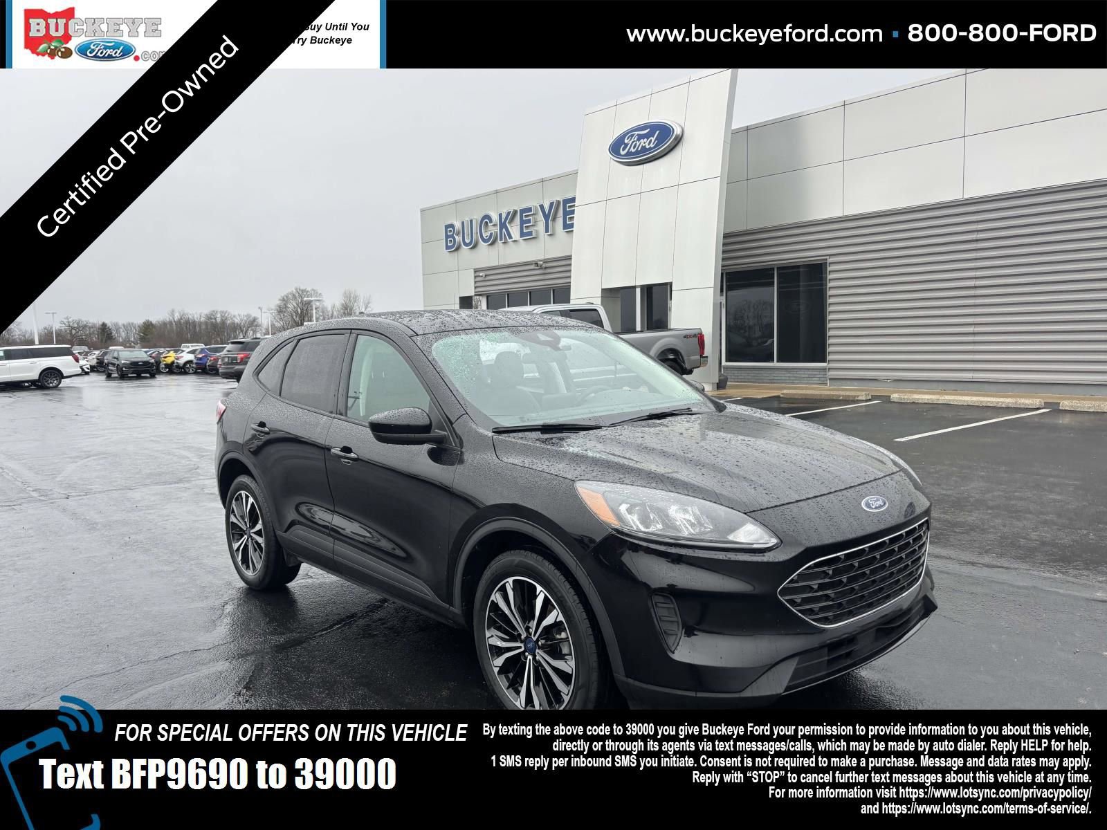 Used 2022 Ford Escape SE w/ SE Sport Appearance Package image 1