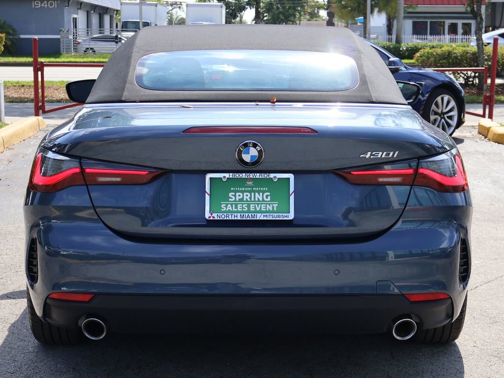 Used 2023 BMW 430i Convertible w/ Convenience Package RWD image 12